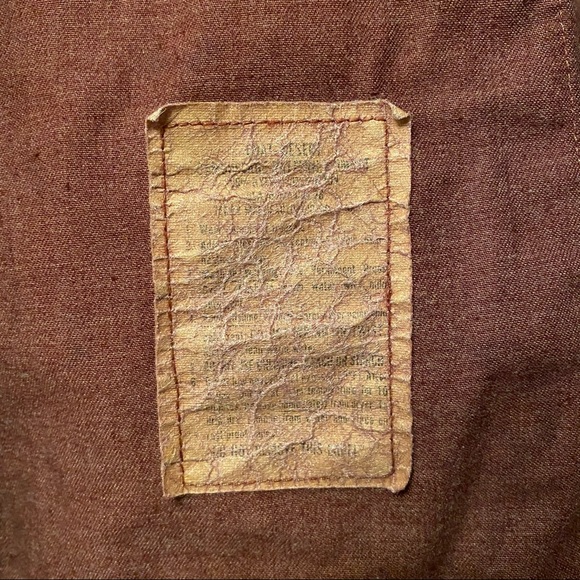 Vintage Maroon Military Jacket - Picture 10 of 11